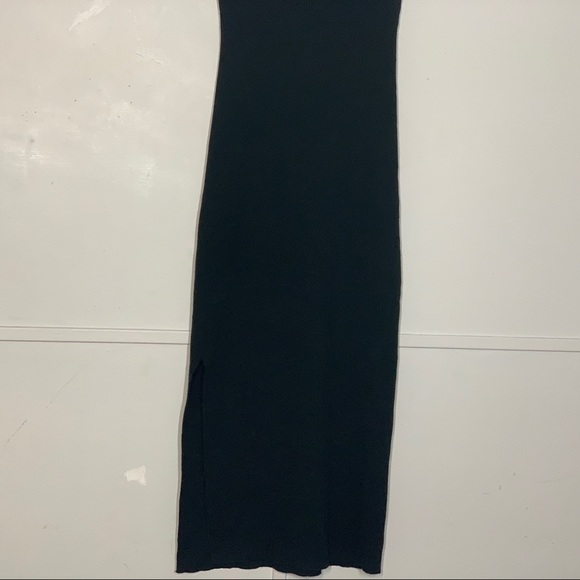 LULUS Body-con Sleeveless Sweater Dress In Black - Picture 8 of 12
